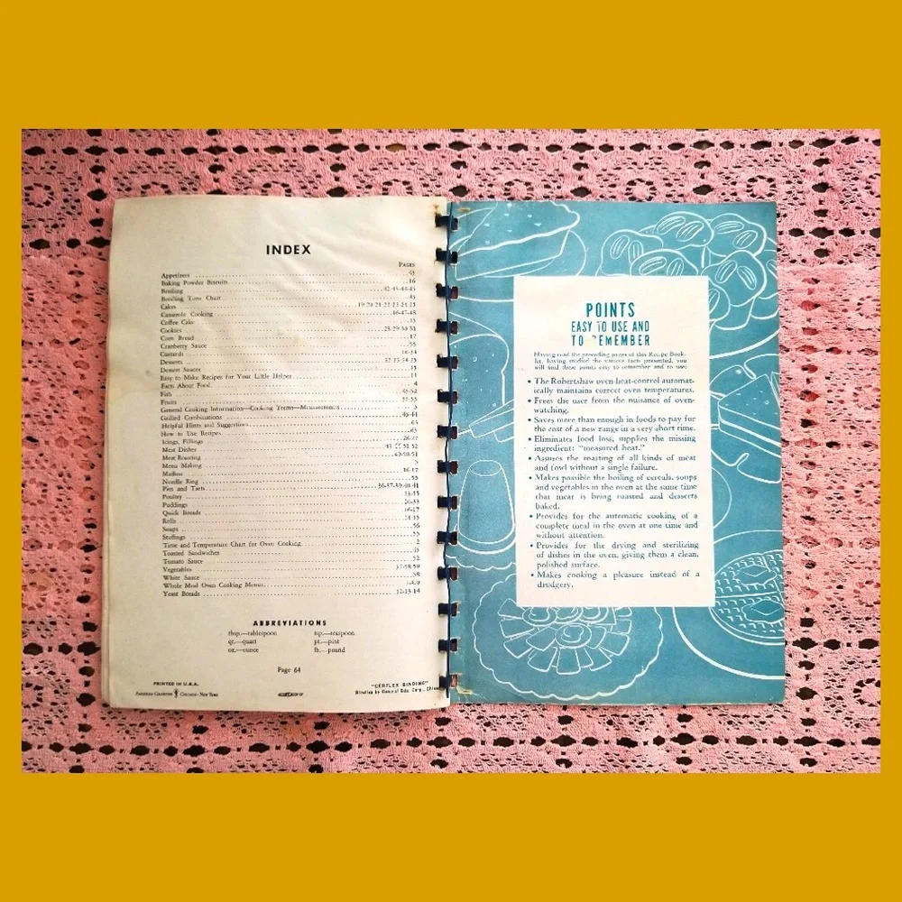 Robert Shaw Cook Book Tested Recipes VTG Spiral Cookbook FIRST PRINTING 1946